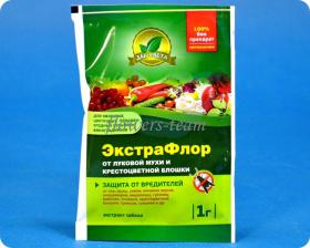 ЭКСТРА ФЛОР №5 от луковой мухи и крестоцветной блошки 1 гр.