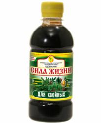 Удобрение Сила жизни для хвойных 0,3 л.