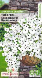 Тунбергия крылатая Сюзи белый каскад (Семена Алтая)