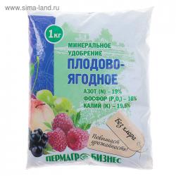 Удобрение минеральное Плодово-ягодное Пермагробизнес 1 кг.