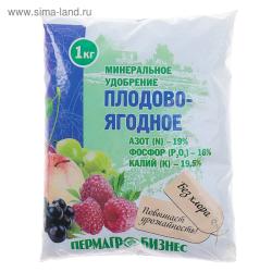 Удобрение минеральное Плодово-ягодное Пермагробизнес 1 кг.
