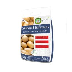 Удобрение Сибирский богатырь органика картофельное 5 в 1,  5 л