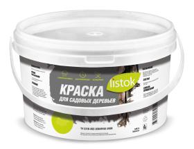 КРАСКА САДОВАЯ акриловая Листок 1,5 кг ведро