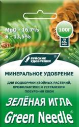 Удобрение Зеленая игла БХЗ 100 г.