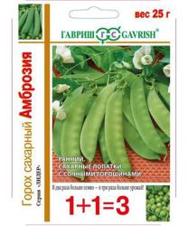 Горох Амброзия сахарный (Гавриш 1+1=3)