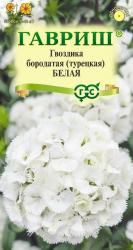 Гвоздика турецкая Белая двулетняя (Гавриш)