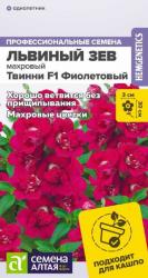 Львиный зев Твинни фиолетовый махровый F1 (Семена Алтая)