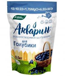 Удобрение минеральное Акварин для голубики 0.5 кг. дойпак