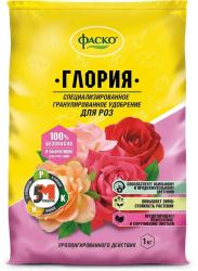 Удобрение минеральное Глория для роз, пионов Фаско 1 кг.