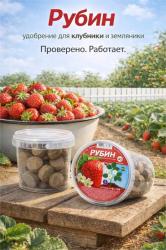 Удобрение Рубин для клубники таблетки 40 шт.