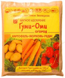Удобрение  ГУМИ ОМИ картофель, морковь, редис 700 гр.