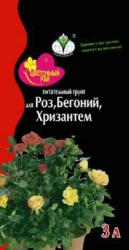 Грунт Цветочный Рай Для роз, бегоний, хризантем 3 л.