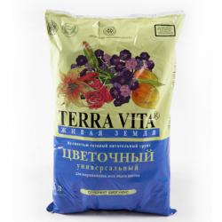 Грунт «Живая земля» (Терра Вита) цветочный 5 л. 