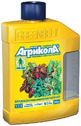 Удобрение Агрикола-аква для декоративно-лиственных  0,25 л. 