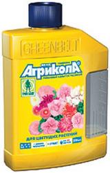 Удобрение Агрикола-аква для цветущих растений 0,25 л. 