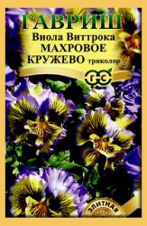 Виола Махровое кружево триколор (Гавриш)